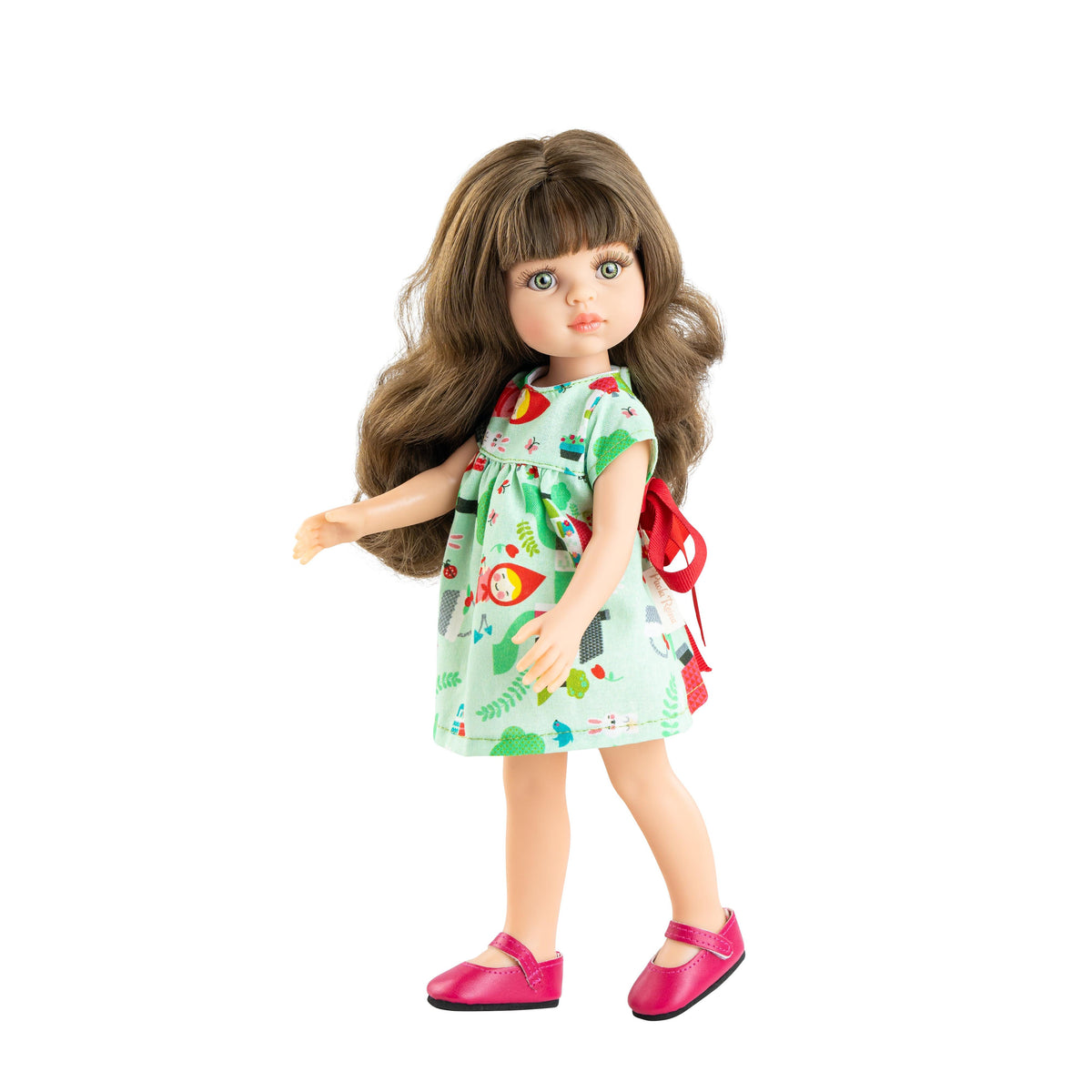 בובה-קרול שמלת כפר