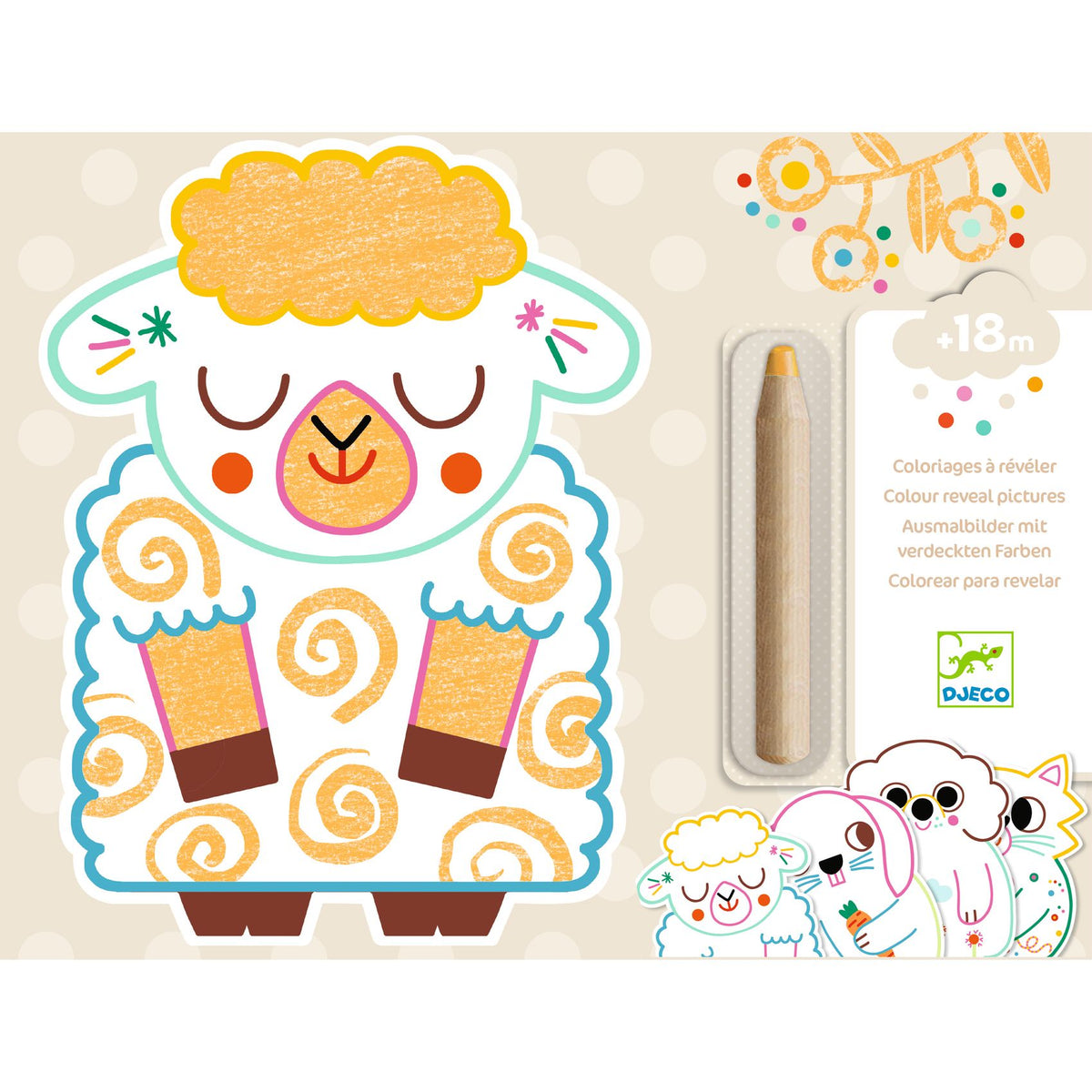 יצירה לקטנטנים - חריטה חיות בית