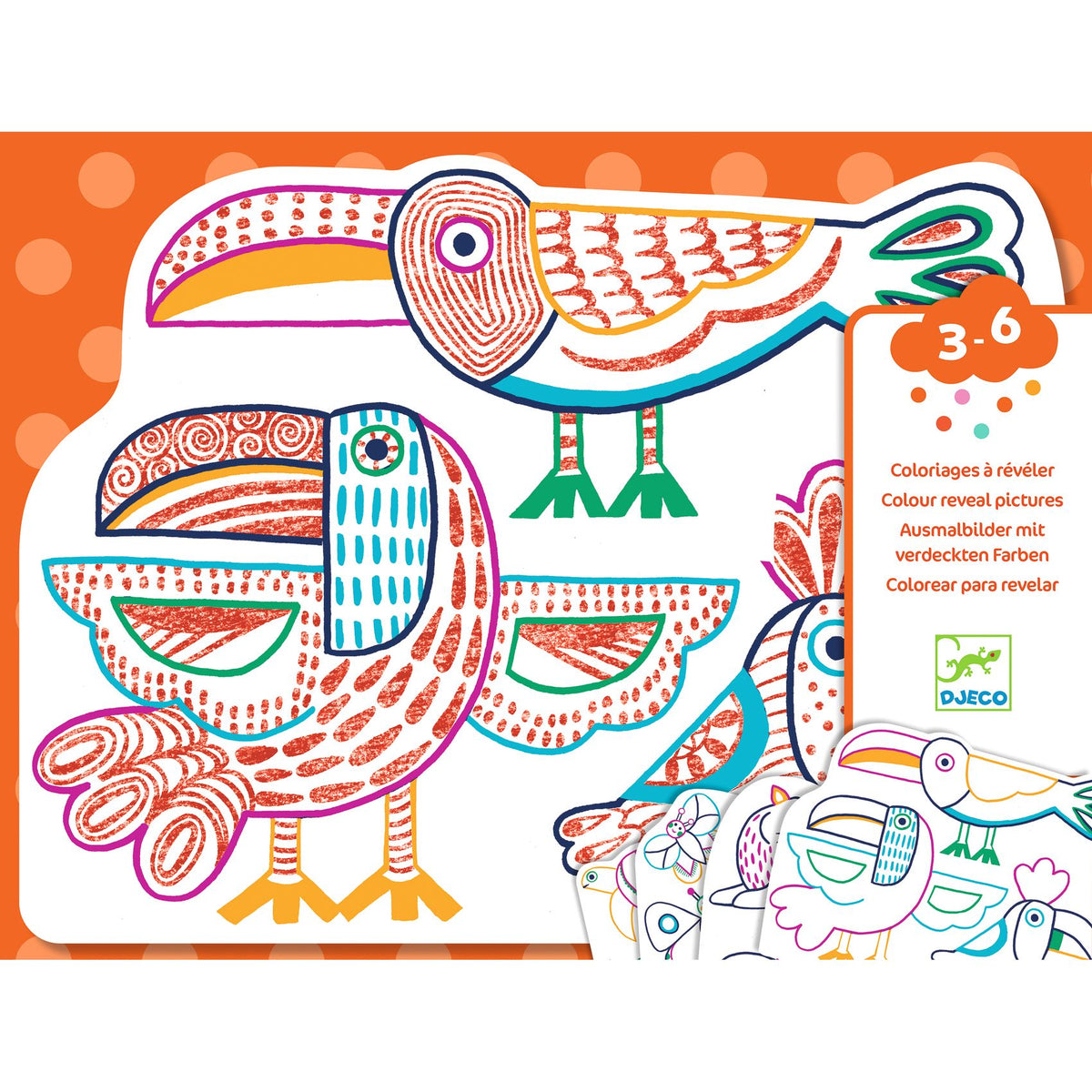 יצירה קטנטנים - צביעה משפחות הבר