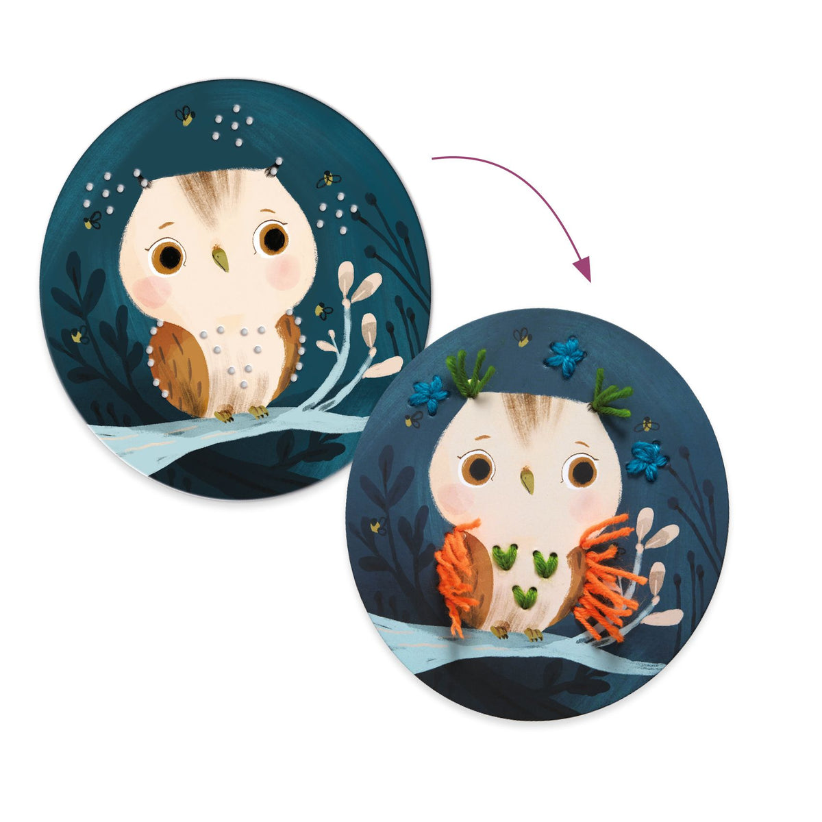 יצירה לקטנים - לומדים לרקום