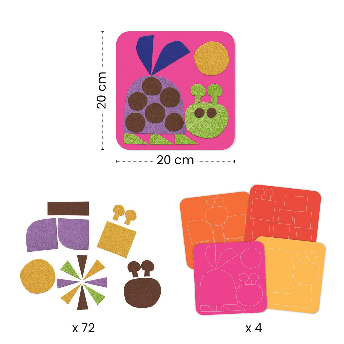 יצירה לקטנטנים - קולאז ראשון  רך