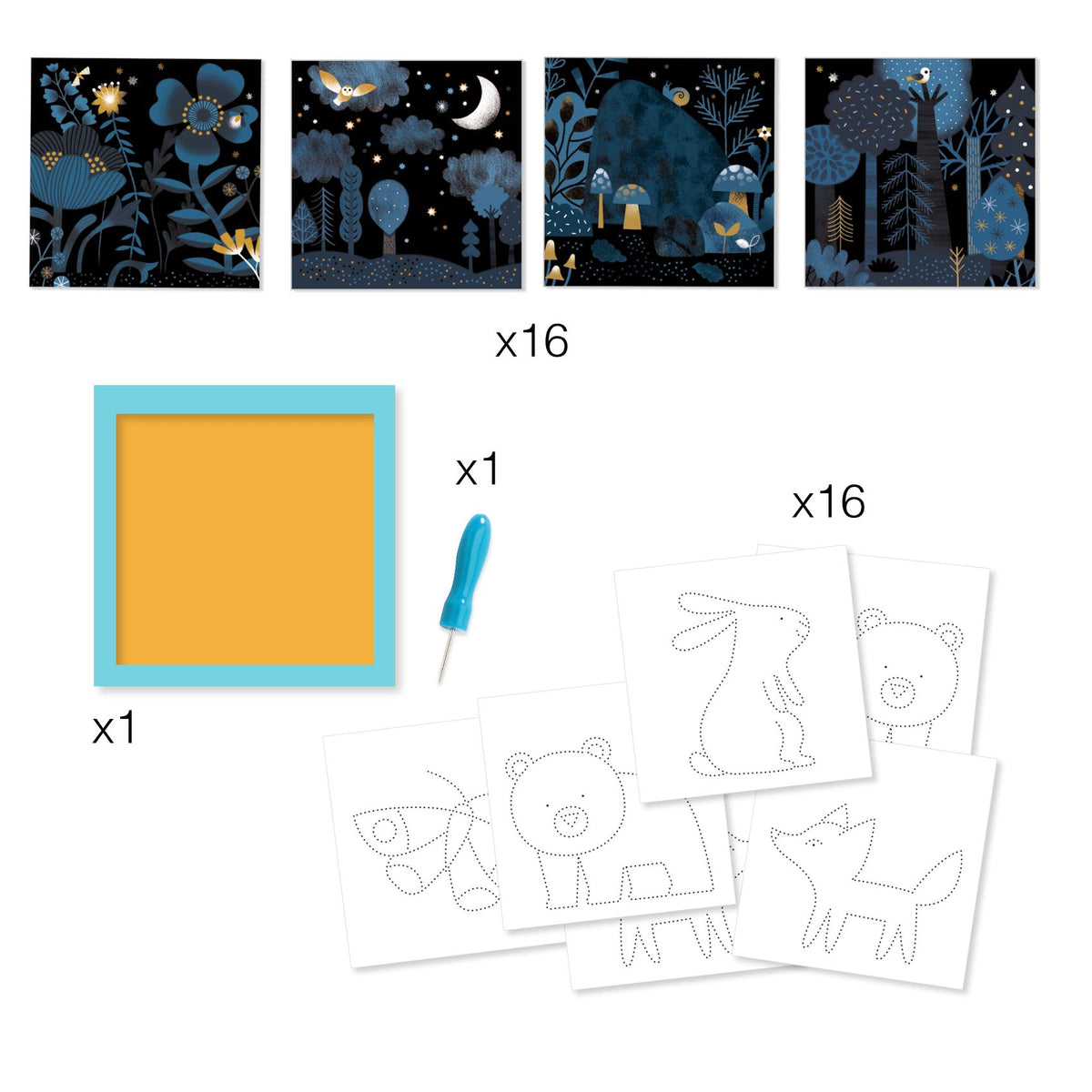 יצירה לקטנים - תמונות בנקודות