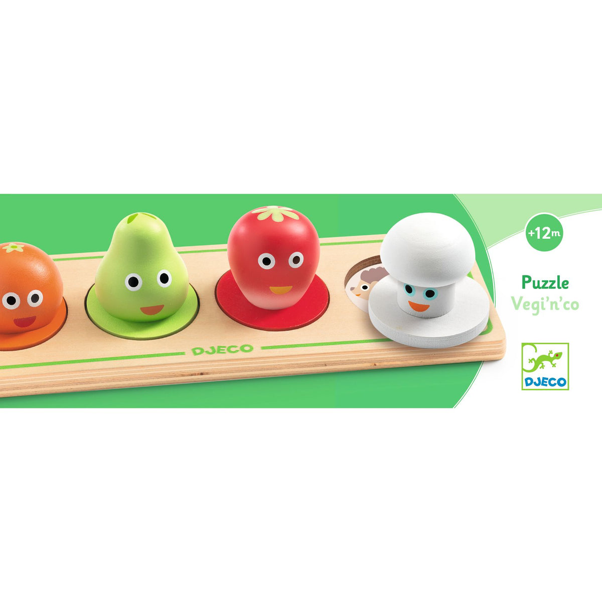 פאזל עץ - וג&#39;י וחברים