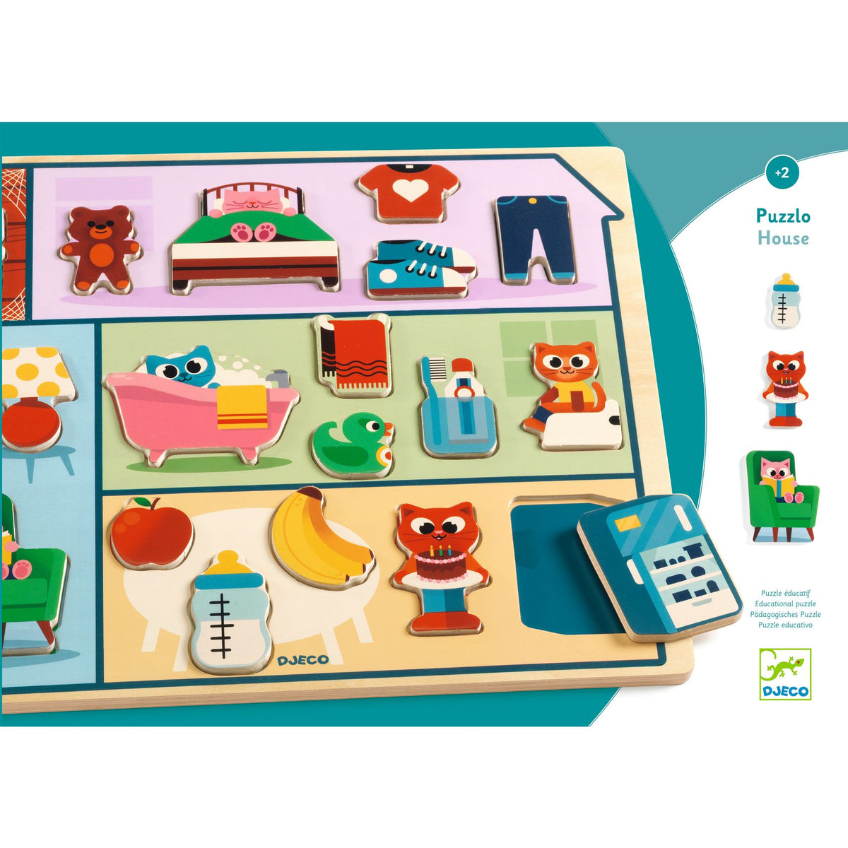 פאזל עץ גדול - הבית