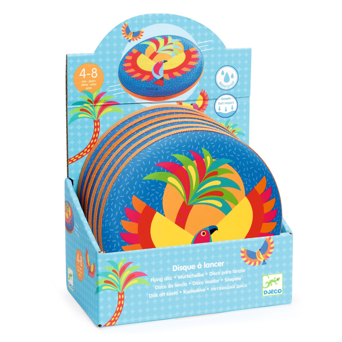 צלחת מעופפת - ציפור  במעופה