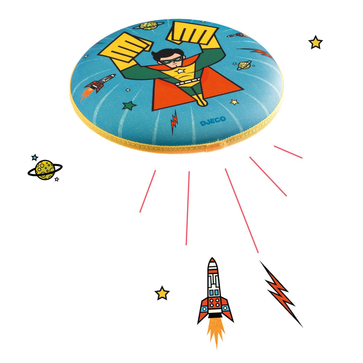 צלחת מעופפת - גיבור על