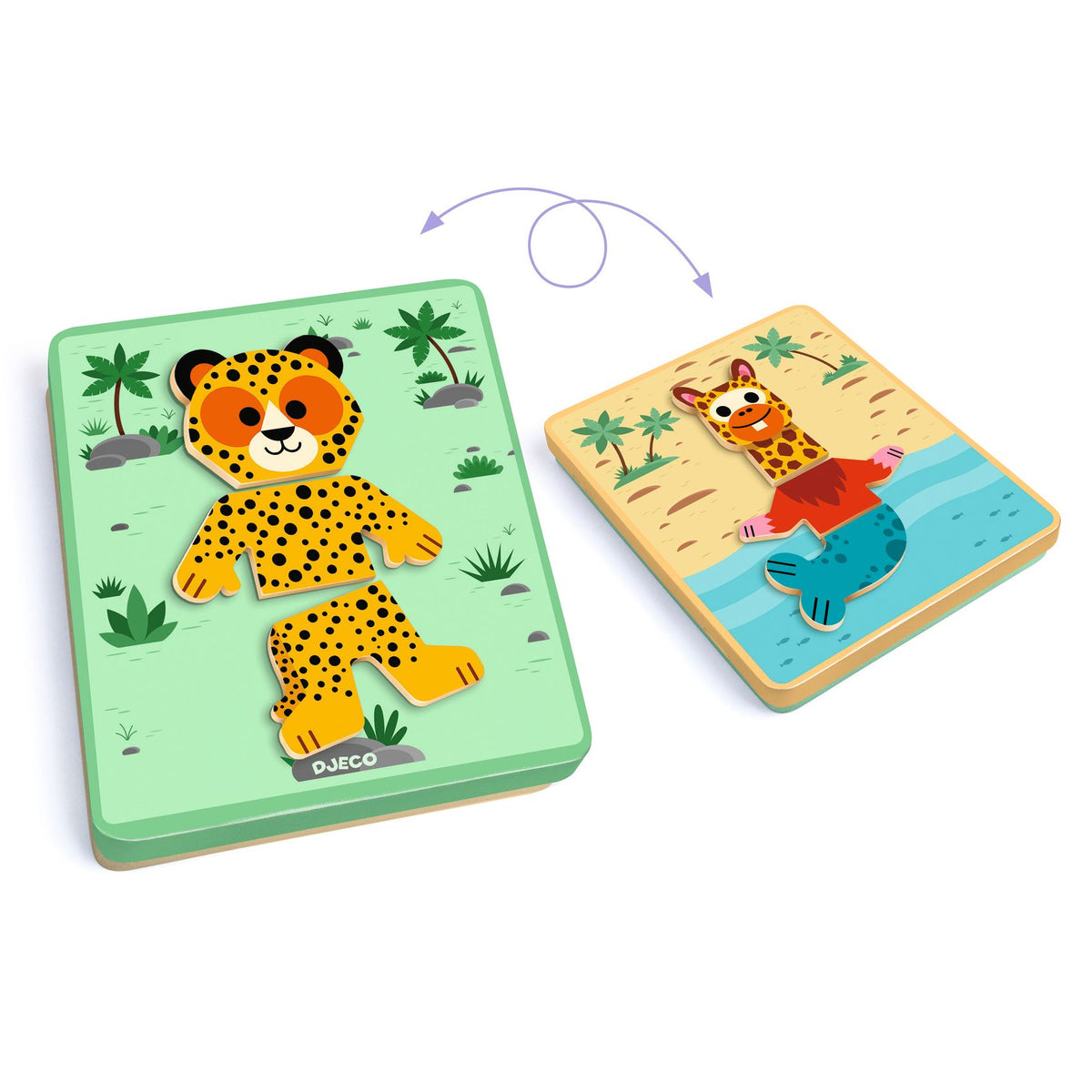 מגנטים אינ-זה-בוקס - חיות מעורבבות