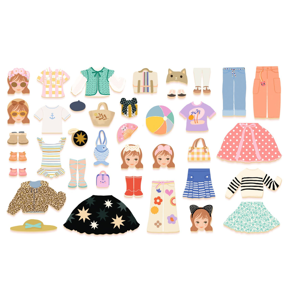 מגנטים אינ-זה-בוקס - הלבשה