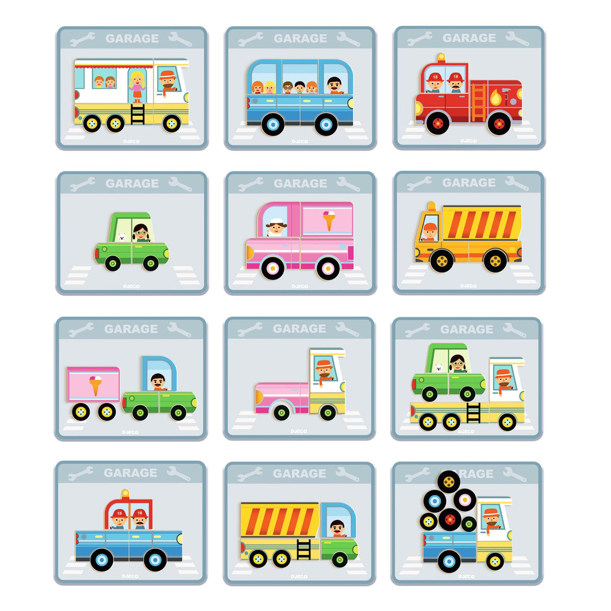 מגנטים אינ-זה-בוקס - כלי רכב