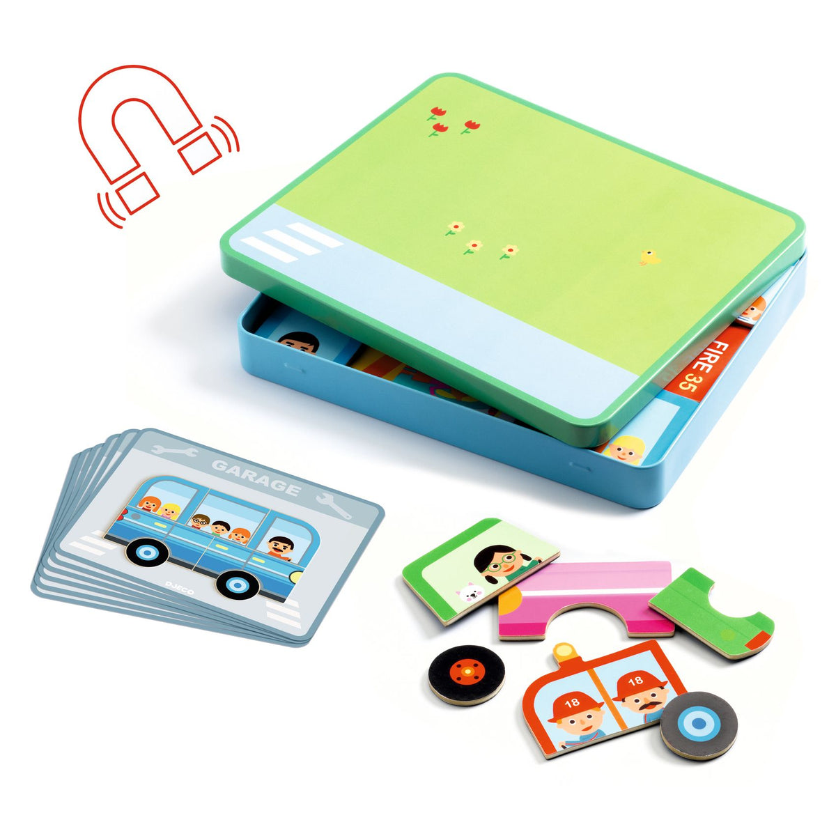 מגנטים אינ-זה-בוקס - כלי רכב