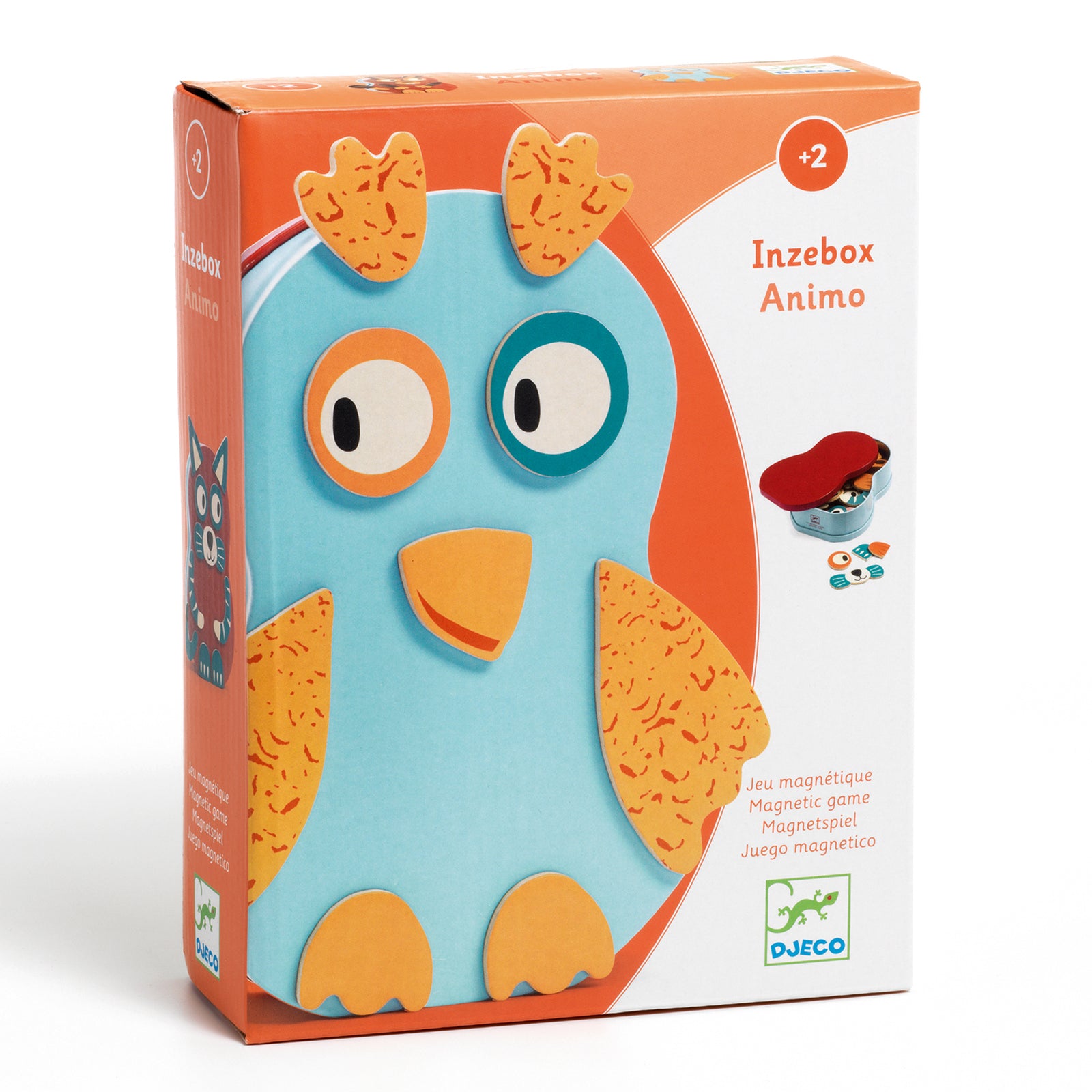 מגנטים בקופסת מתכת - חיות