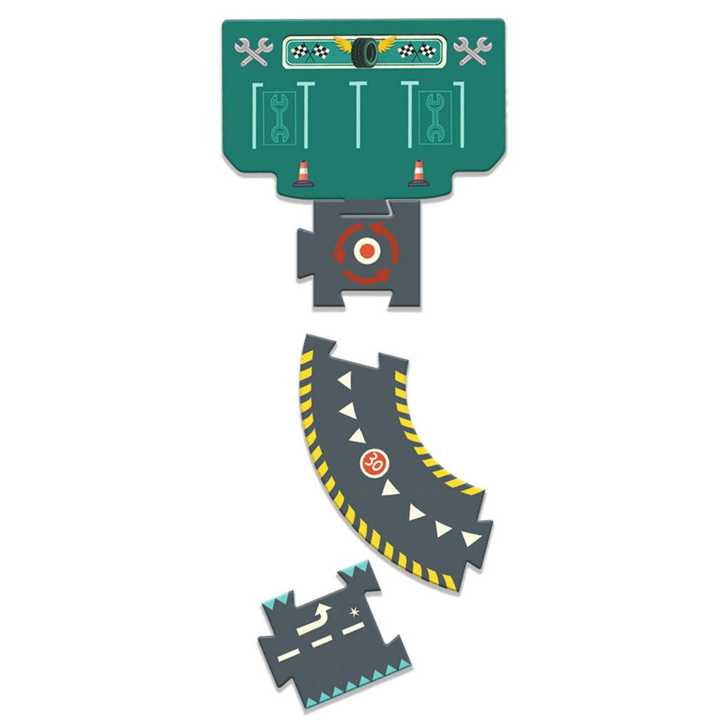 קרייזי מוטורס - פאזל סיבוב בעיר