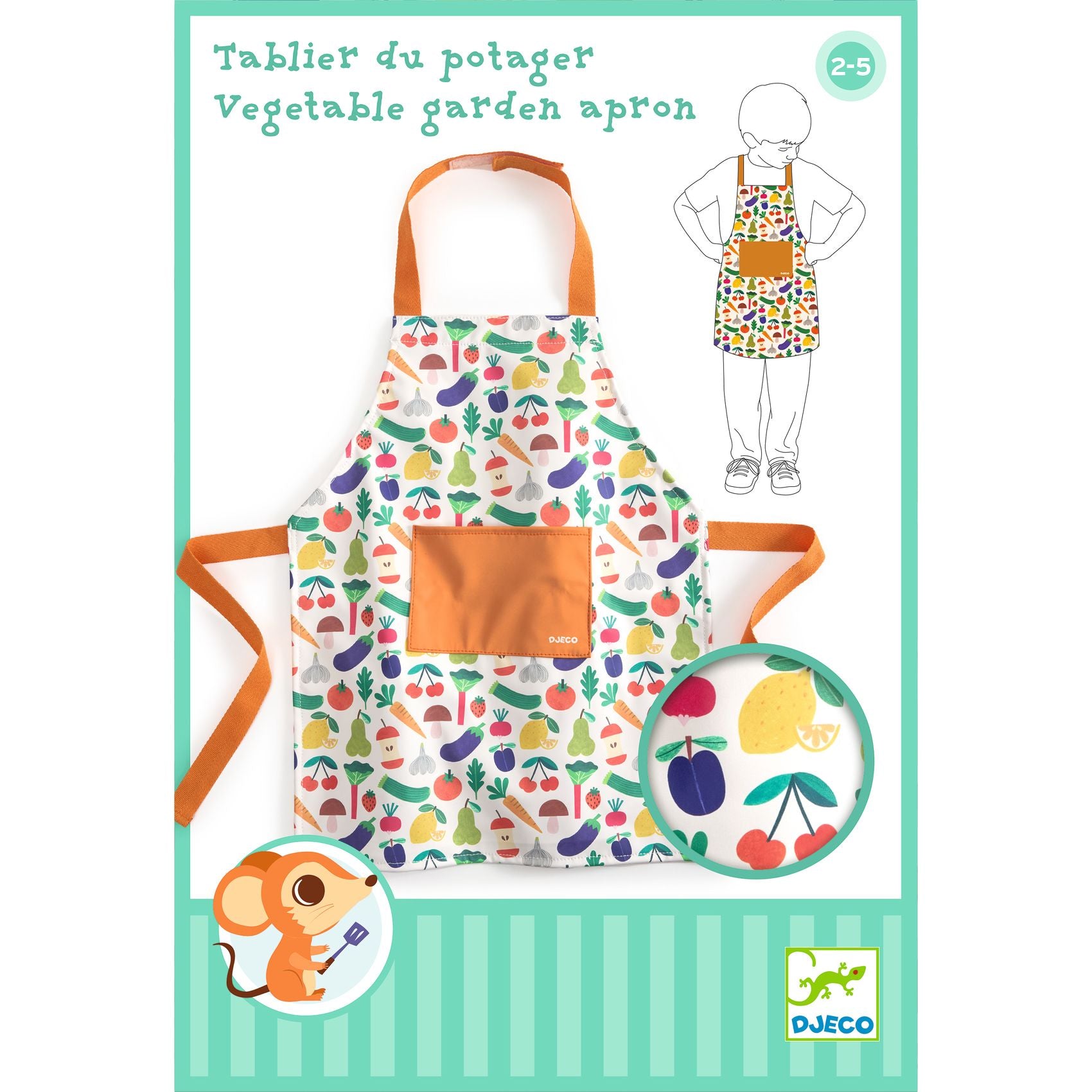 סינר - ירקות גינה