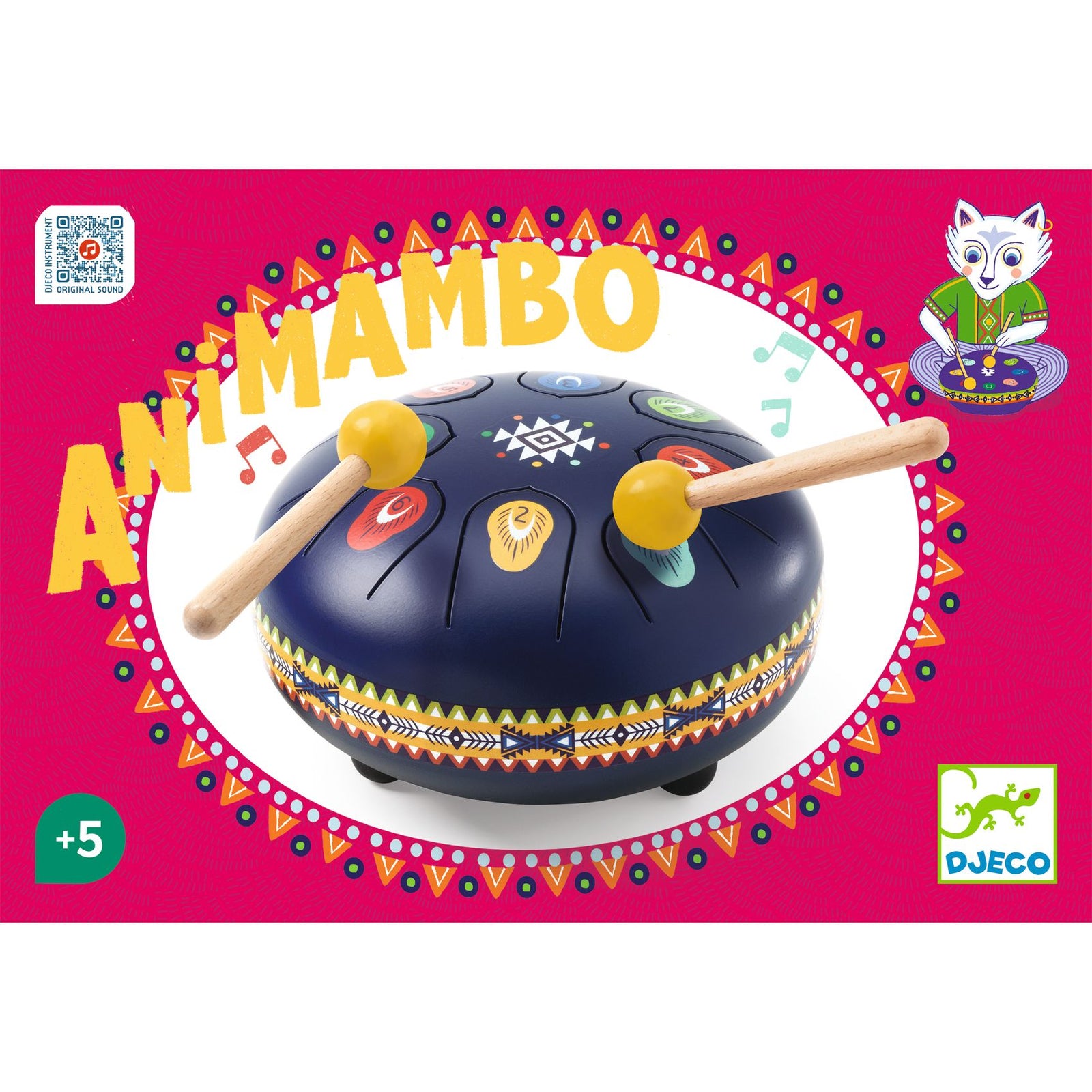 כלי נגינה - תוף מתכת