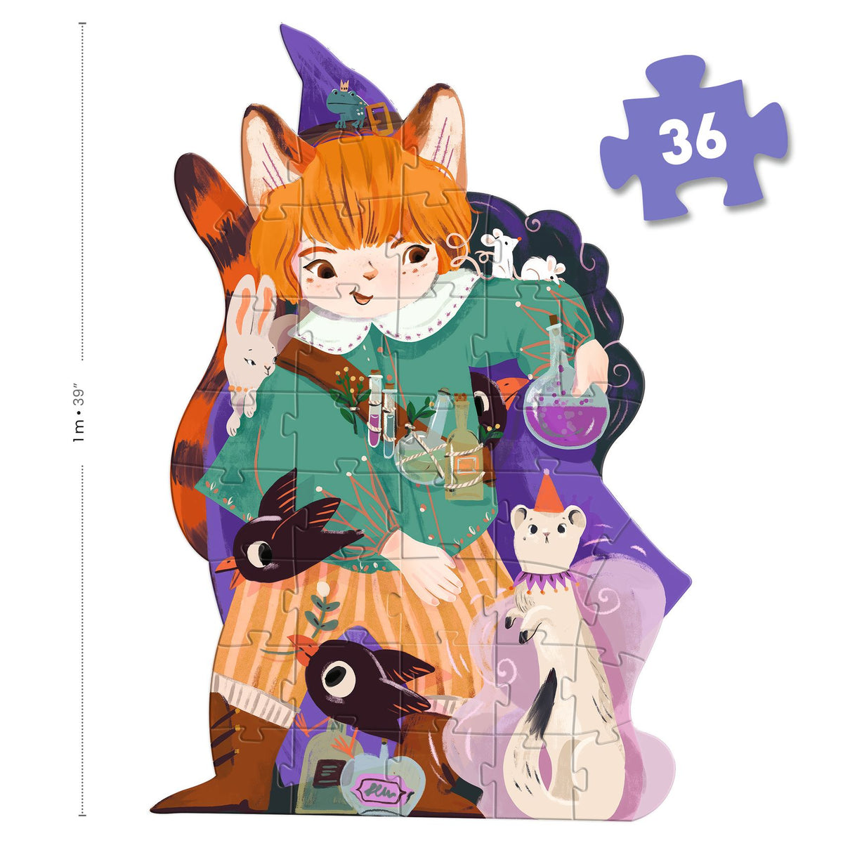 פאזל רצפה -  פיו הקוסם