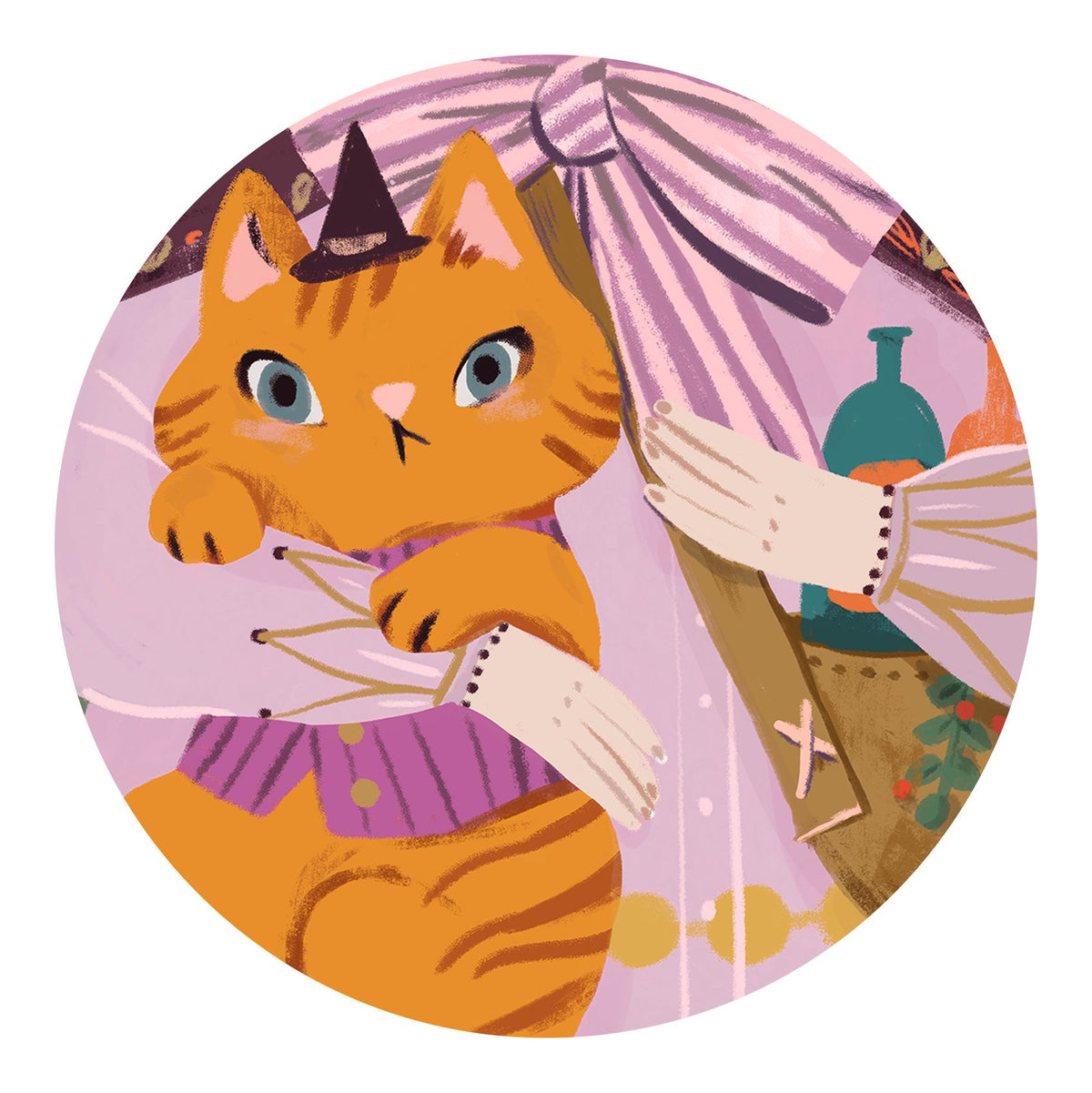 פאזל רצפה -  לילי המכשפת