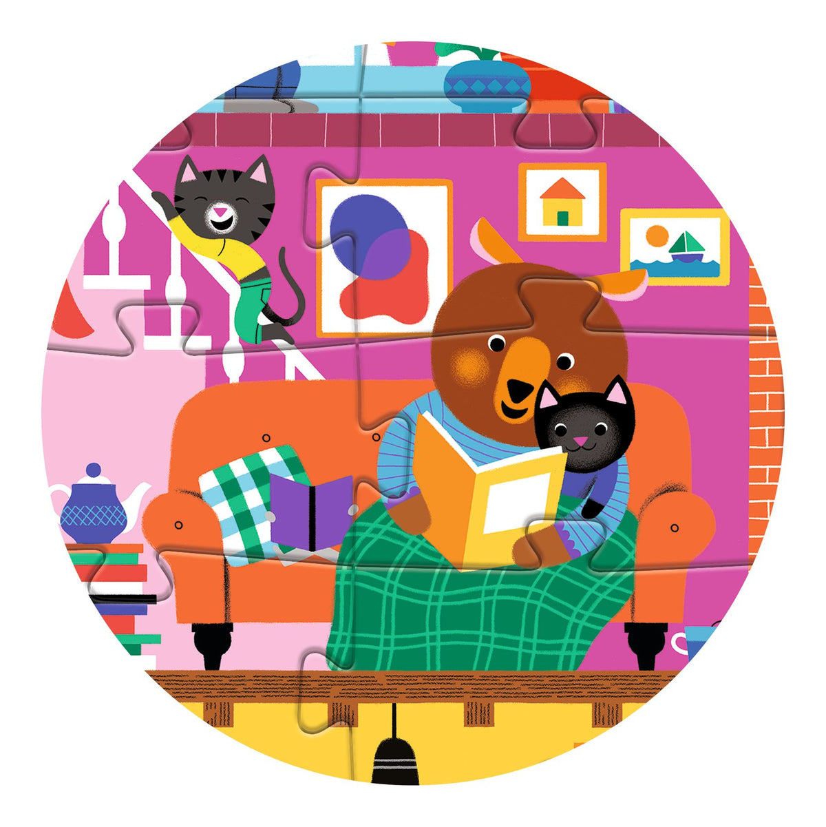 פאזל רצפה - הבית