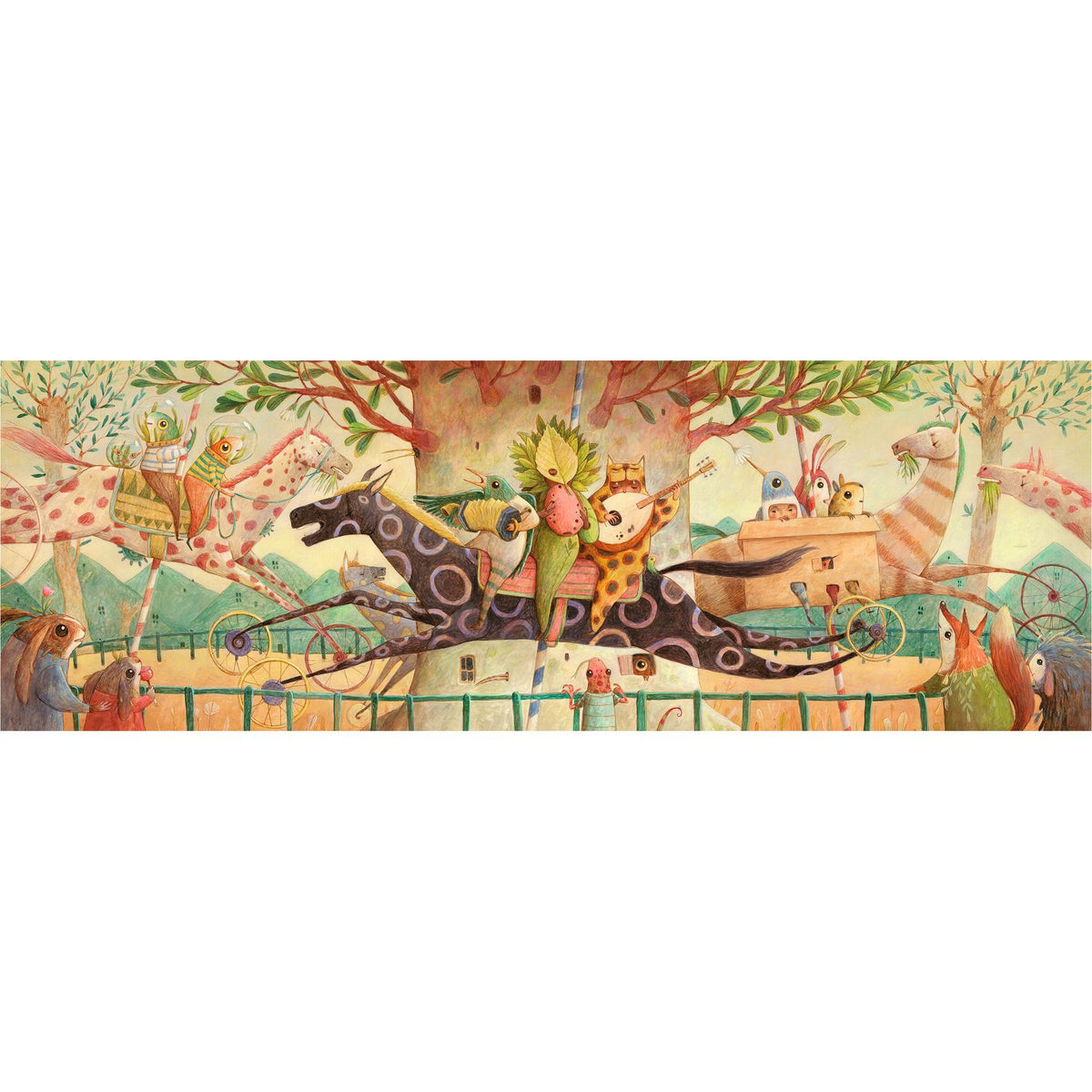 פאזל גלריה 100 - רכיבה מופלאת