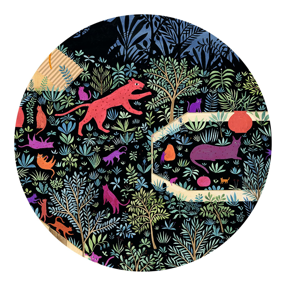 פאזל גלריה 500 - ממלכת החתוליים