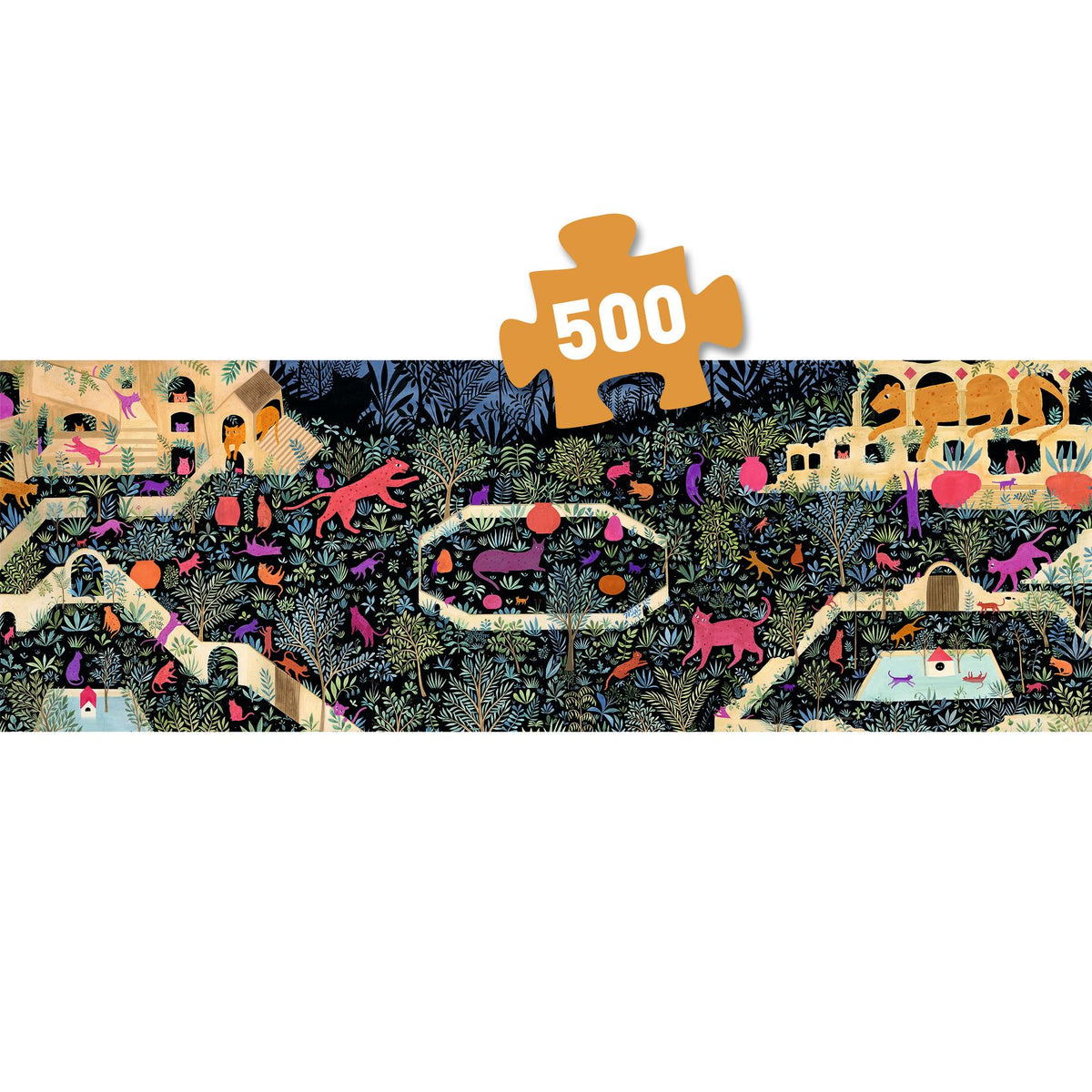 פאזל גלריה 500 - ממלכת החתוליים