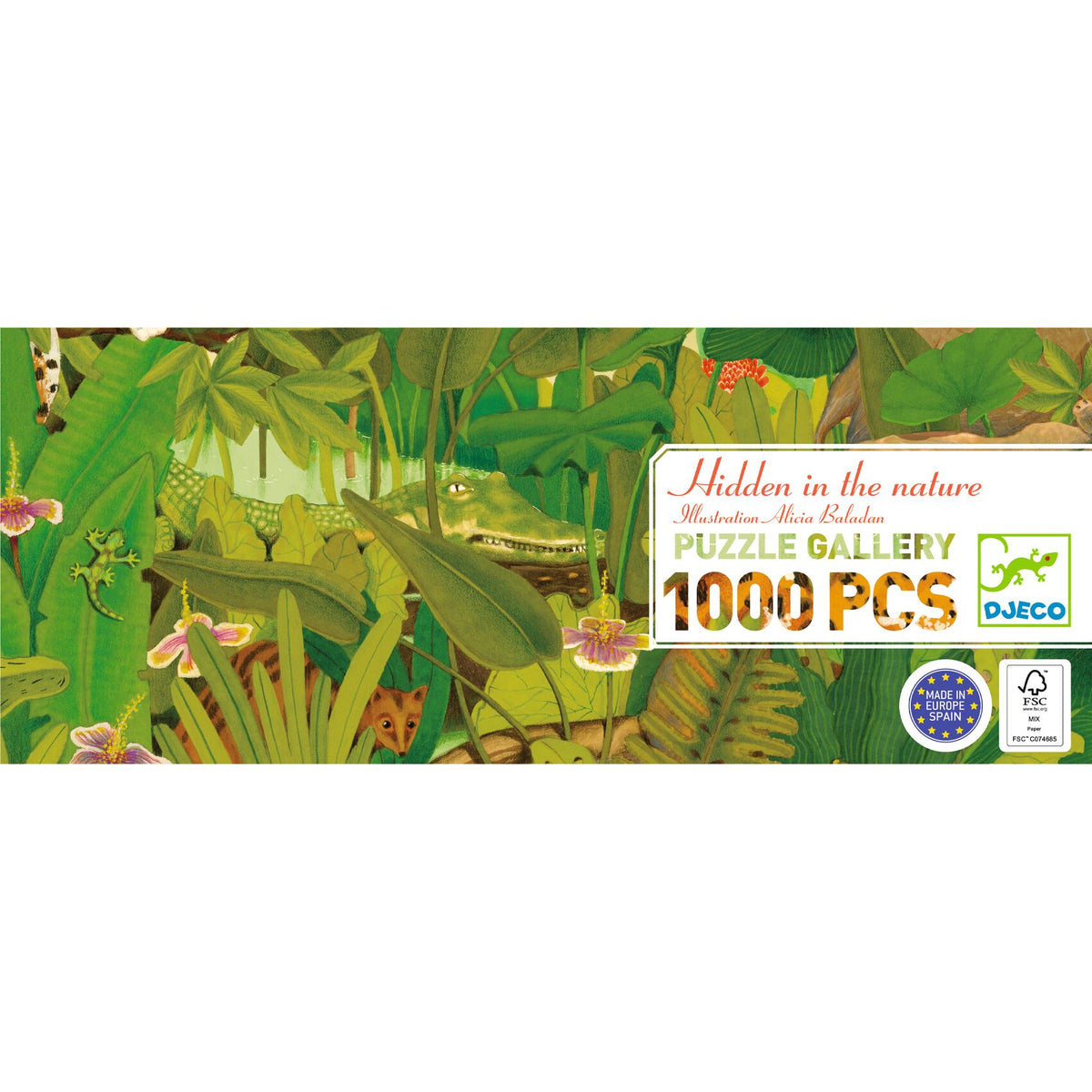 פאזל גלריה 1000 - מחבואים בטבע