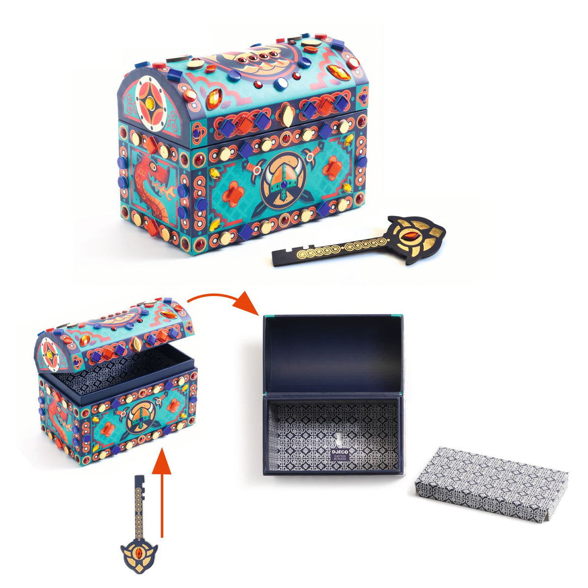 יצירה DIY - תיבת אוצר קסומה