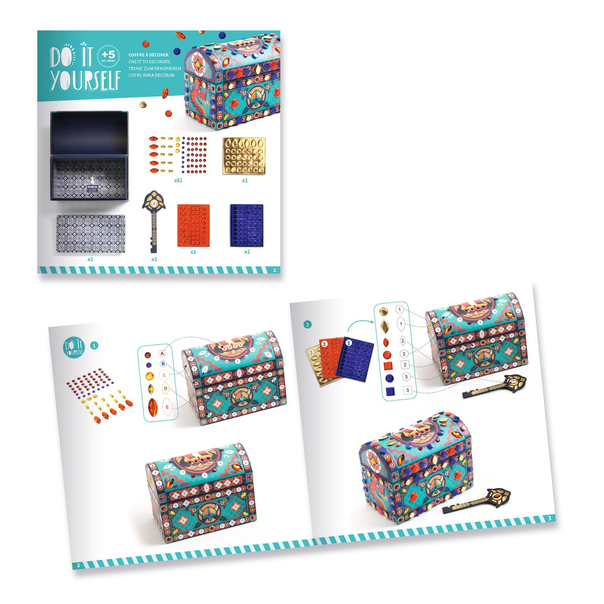 יצירה DIY - תיבת אוצר קסומה