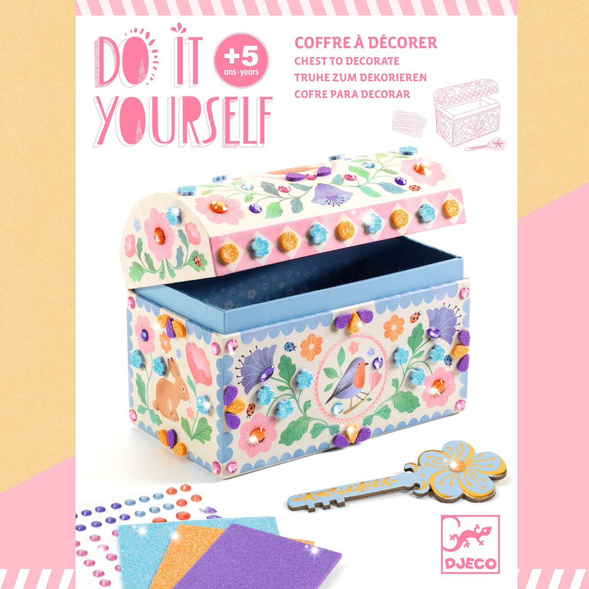 יצירה DIY - תיבת אוצר גלום