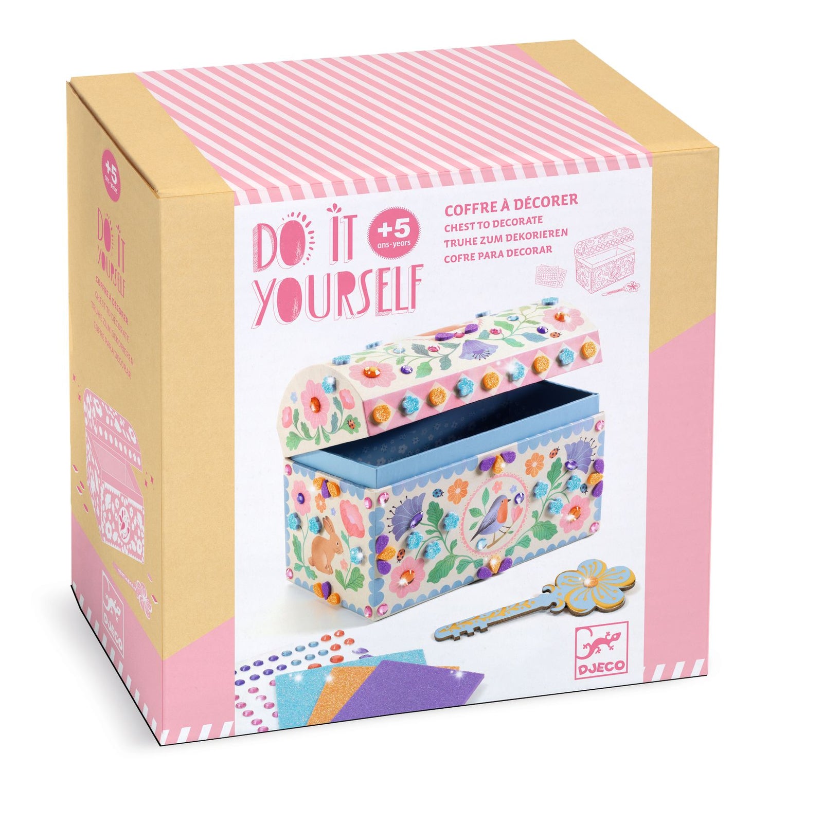 יצירה DIY - תיבת אוצר גלום