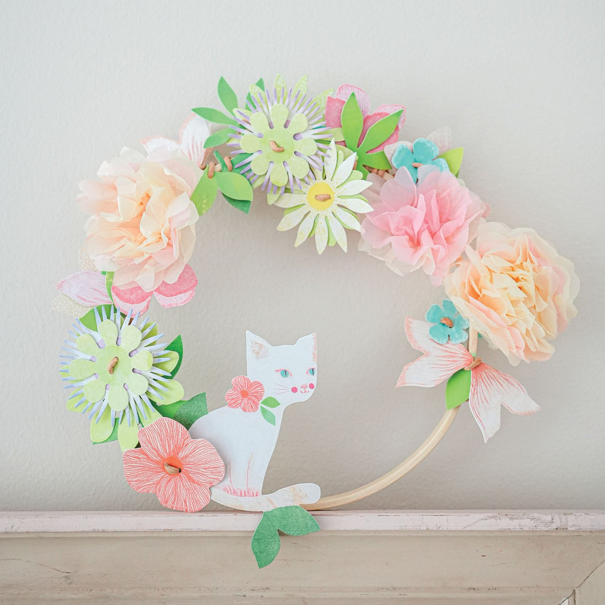 יצירה DIY - מסגרת פרחונית