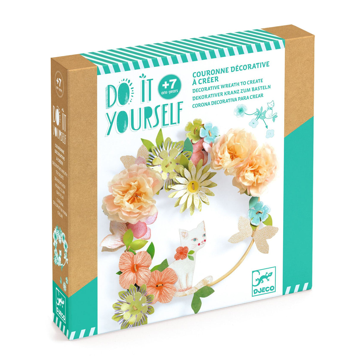 יצירה DIY - מסגרת פרחונית