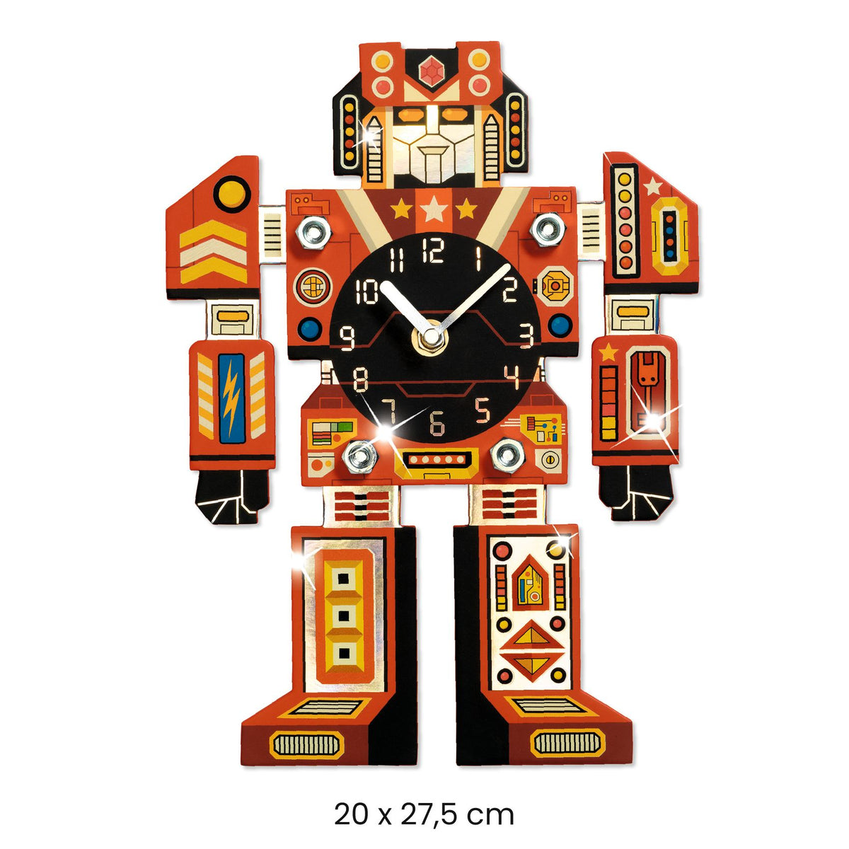 יצירה DIY  - שעון רובוטי