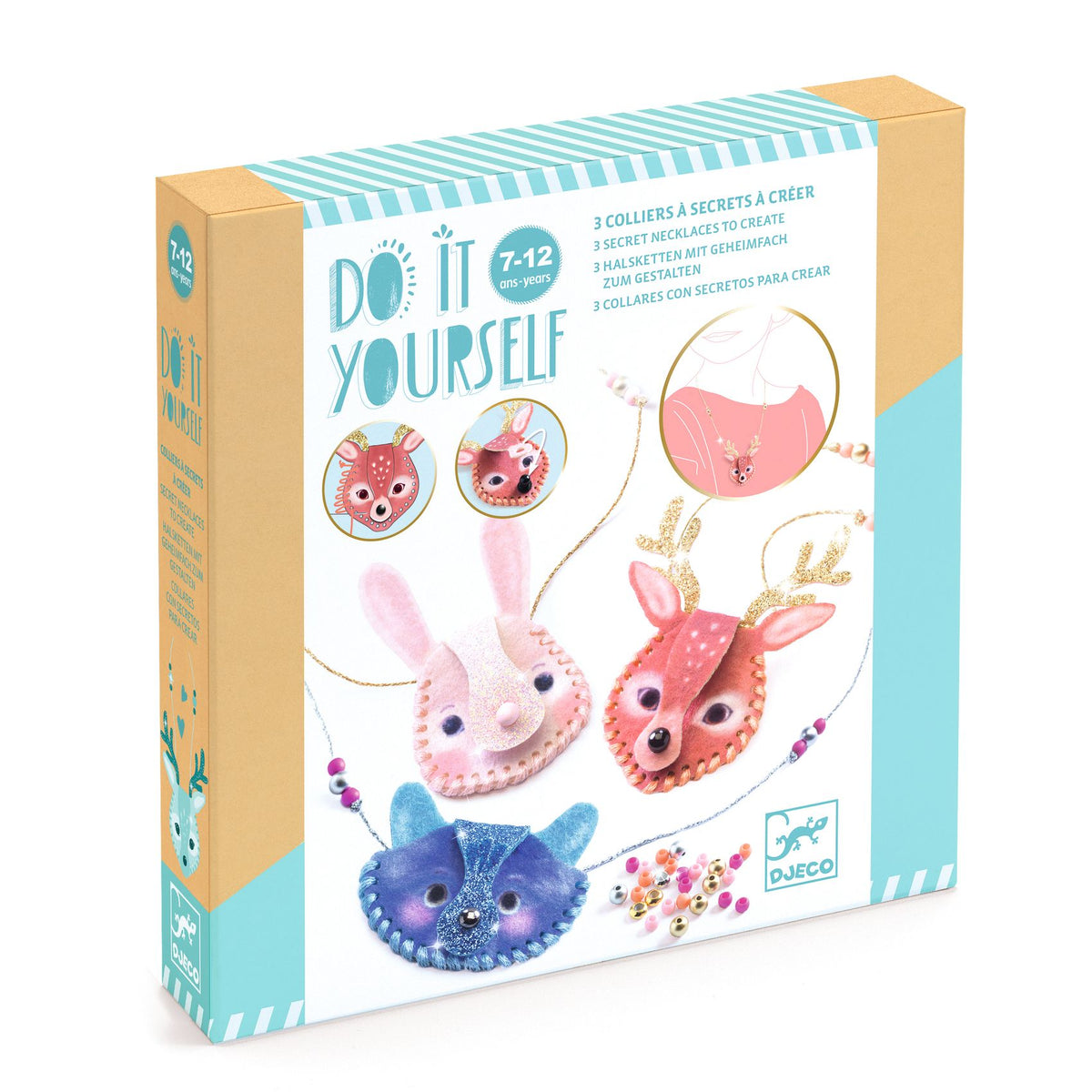 יצירה DIY - שרשרת תליון  סודי