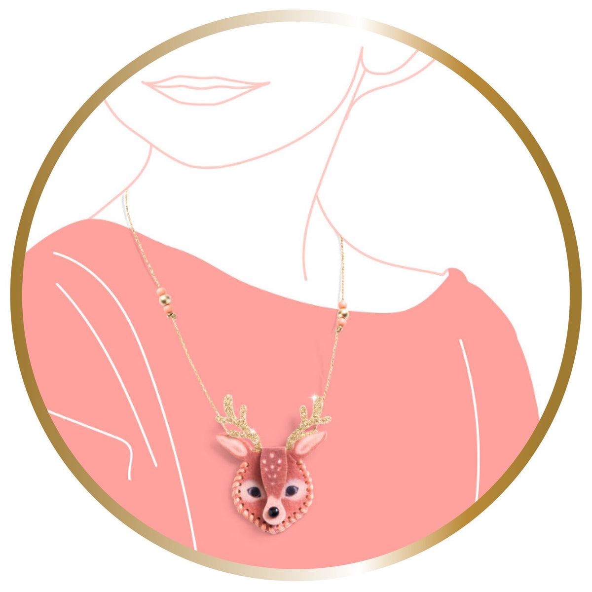 יצירה DIY - שרשרת תליון  סודי