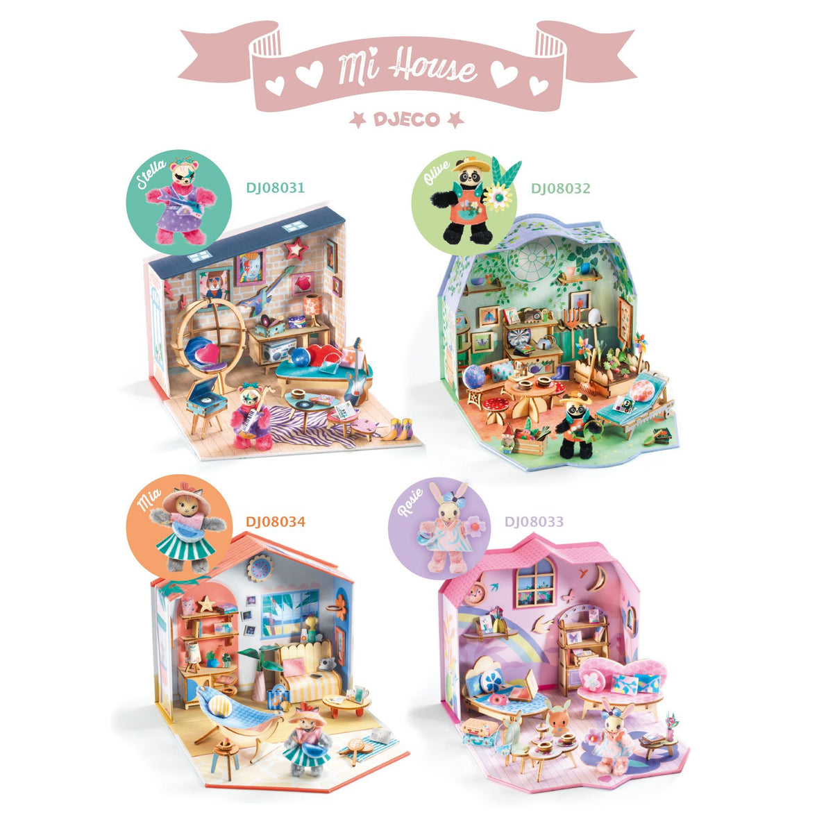 יצירה - בתים מניאטורים אלבה