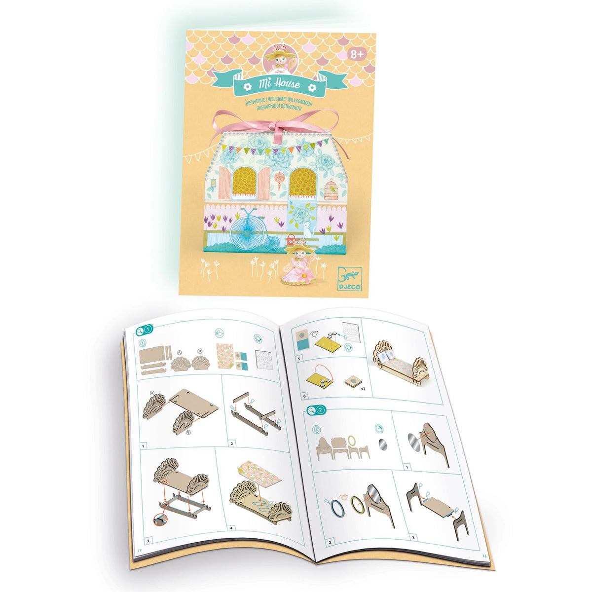 יצירה - בתים מניאטורים אלבה