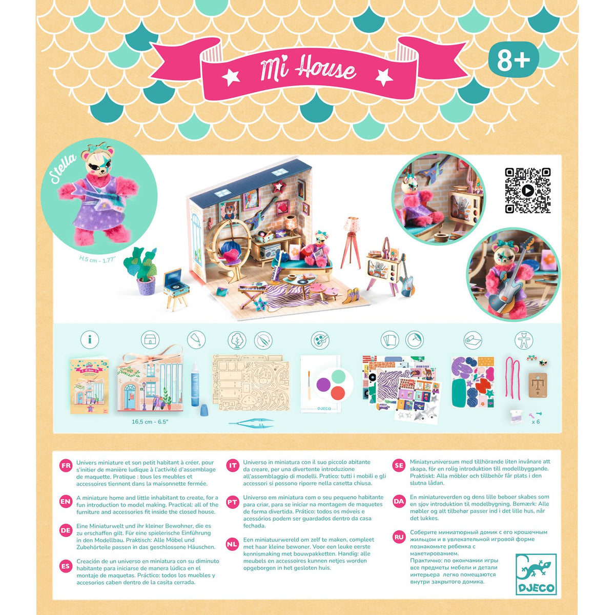 יצירה - בתים מניאטורים סטלה