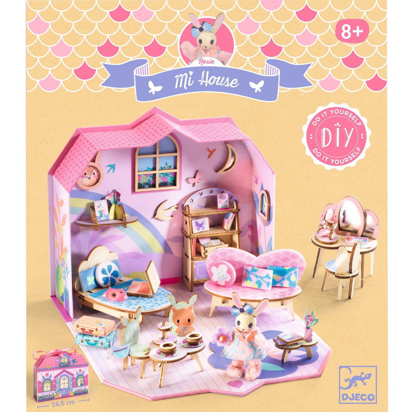 יצירה - בתים מניאטורים רוזי