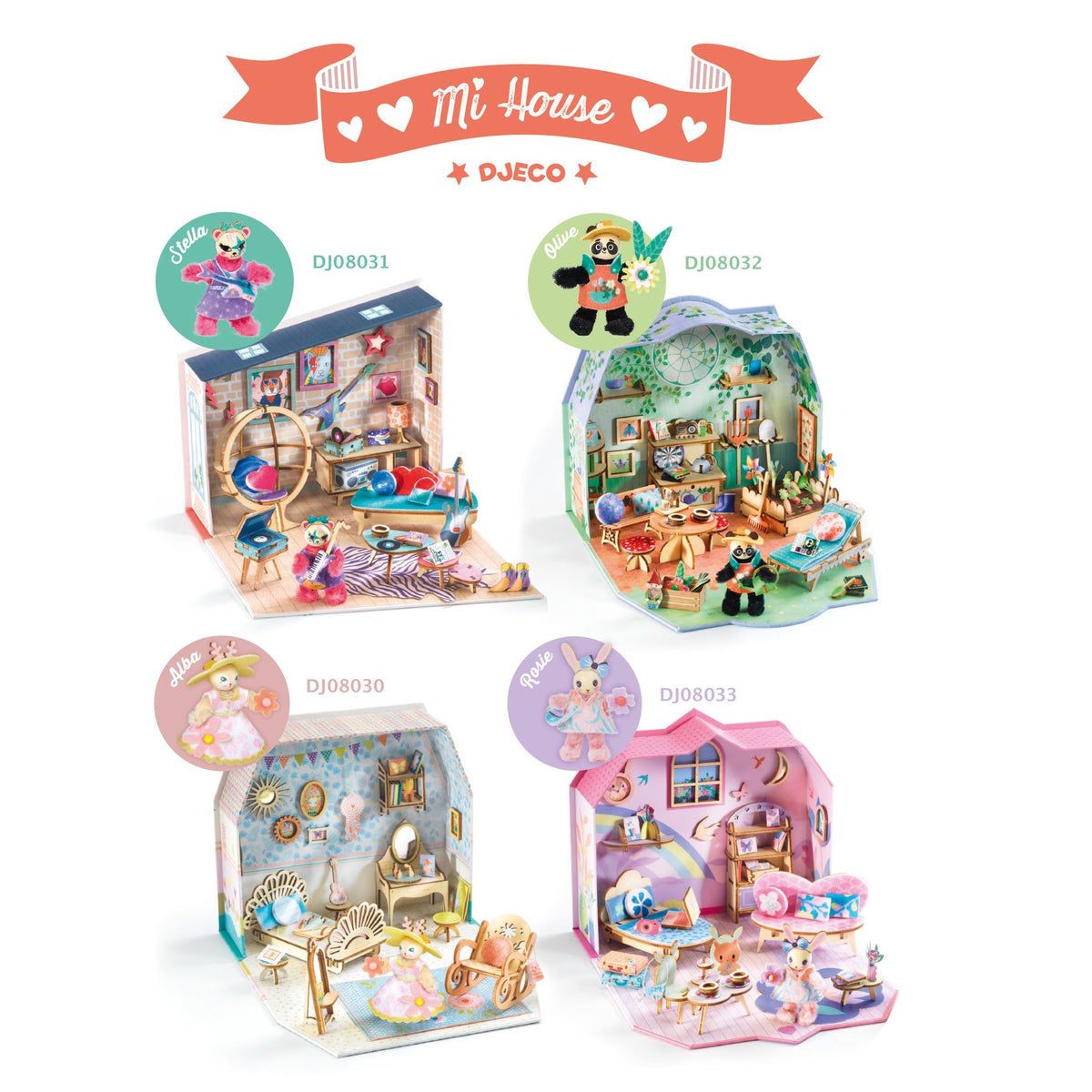 יצירה - בתים מניאטורים מיה