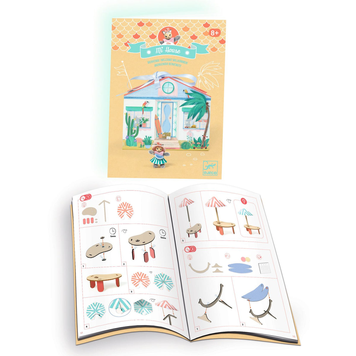 יצירה - בתים מניאטורים מיה