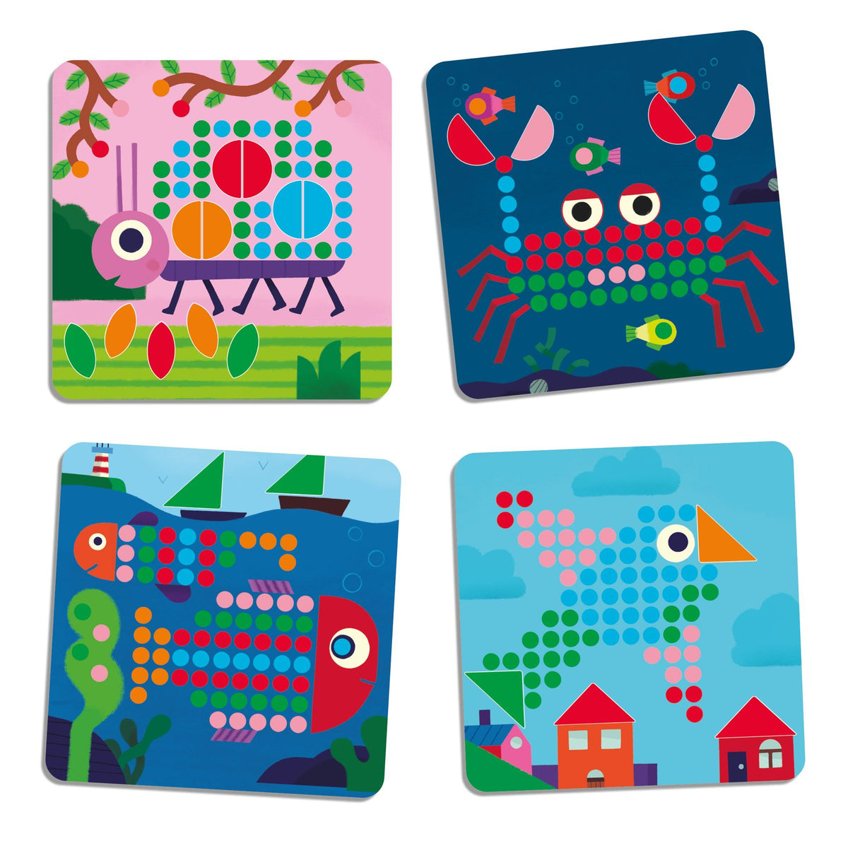 לימודי - מוזאיקה מיני חיות