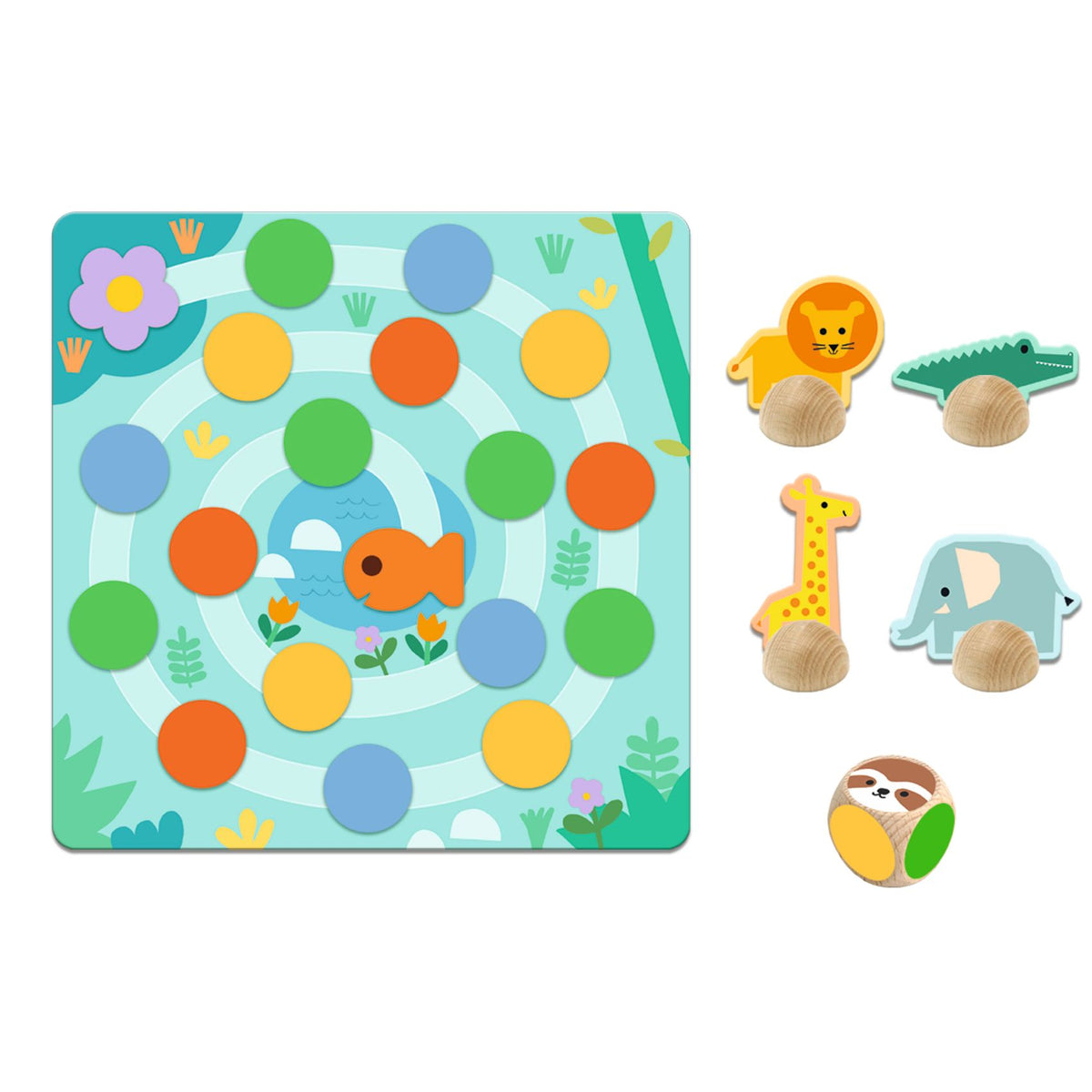 ערכת משחקים 5 באחד - בסוואנה