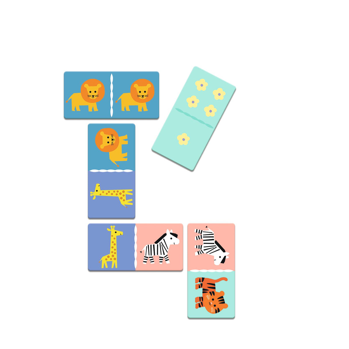 ערכת משחקים 5 באחד - בסוואנה