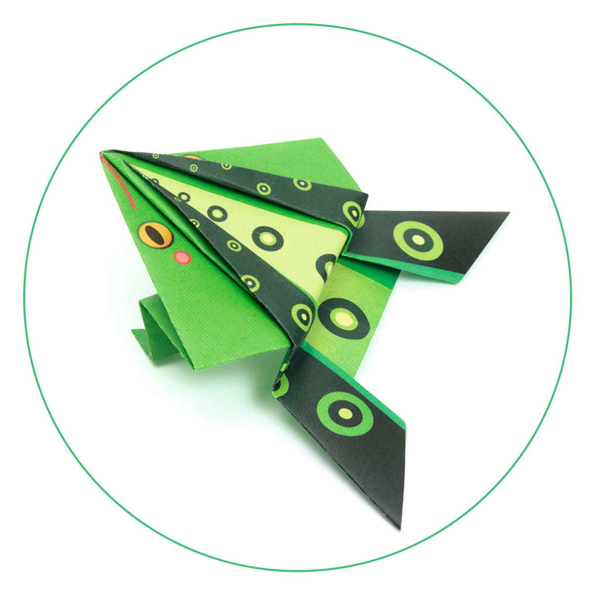 יצירה - אוריגאמי חיות קופצות