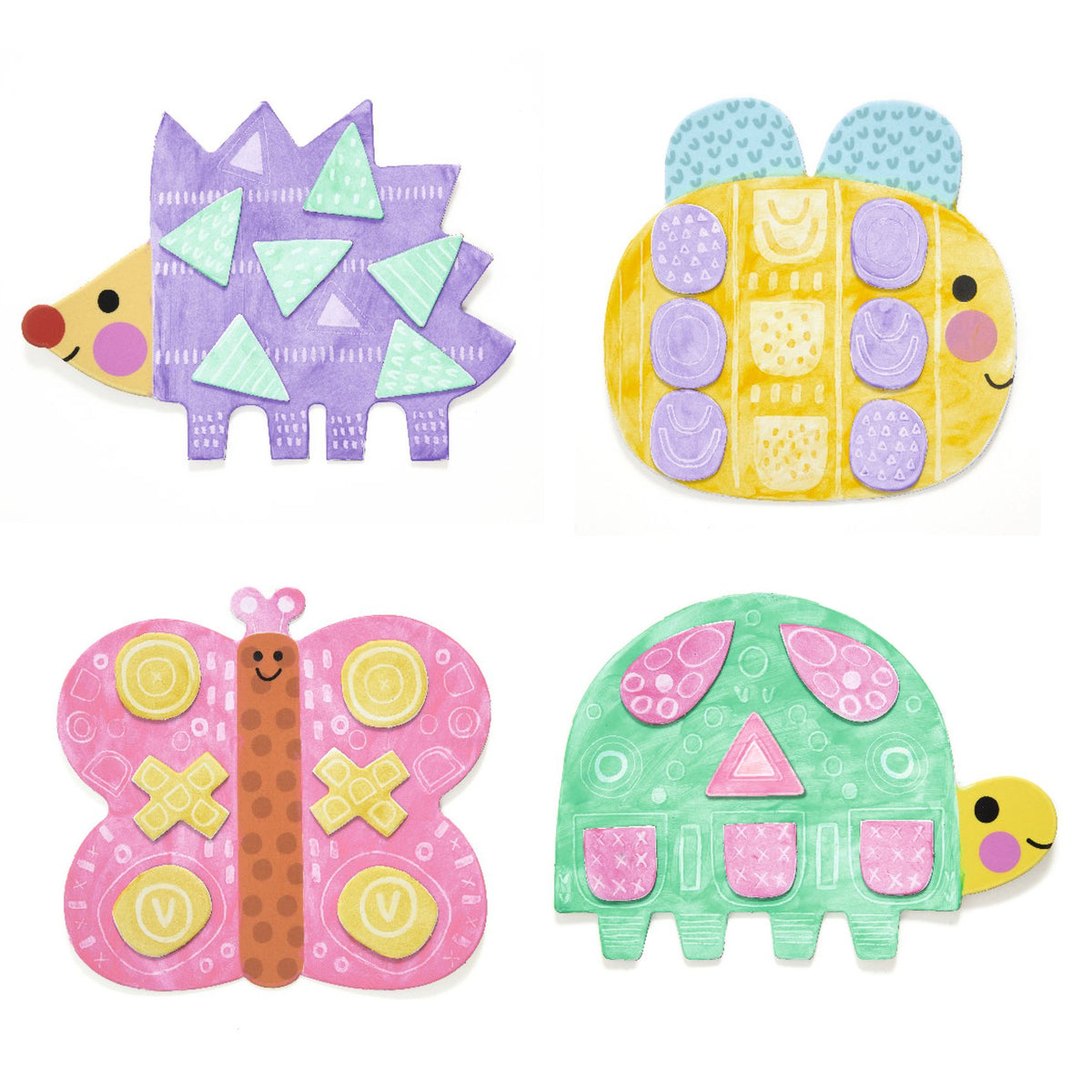 יצרה לקטנטנים - צורות קטנות צבעי ידיים