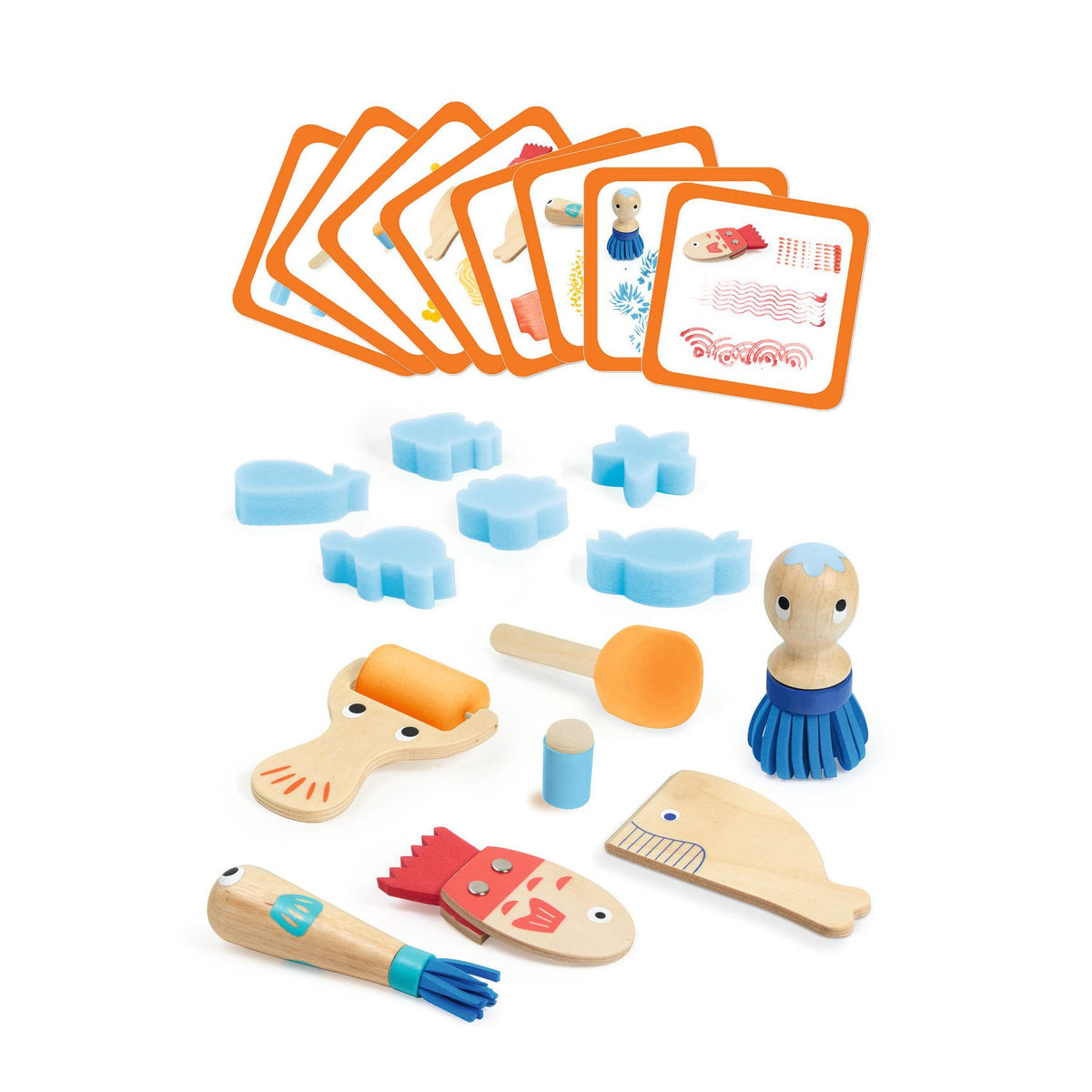 יצירה - חומרים כלי עבודה לקטנים