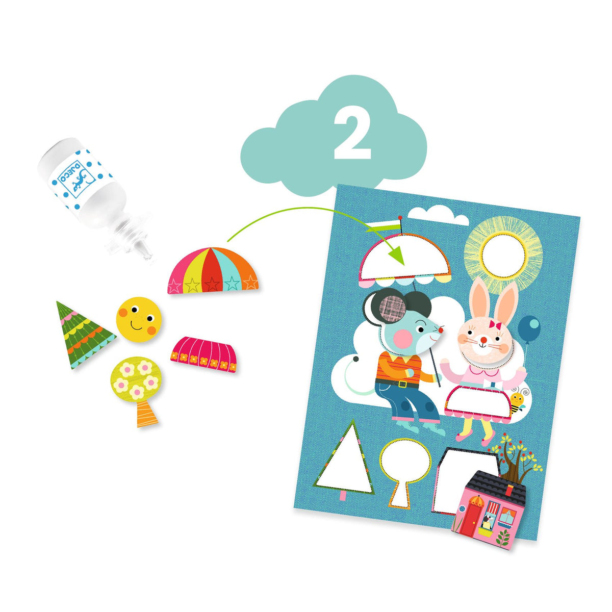 יצירה - ערכה גדולה קטנטנים חתלתול וחברים