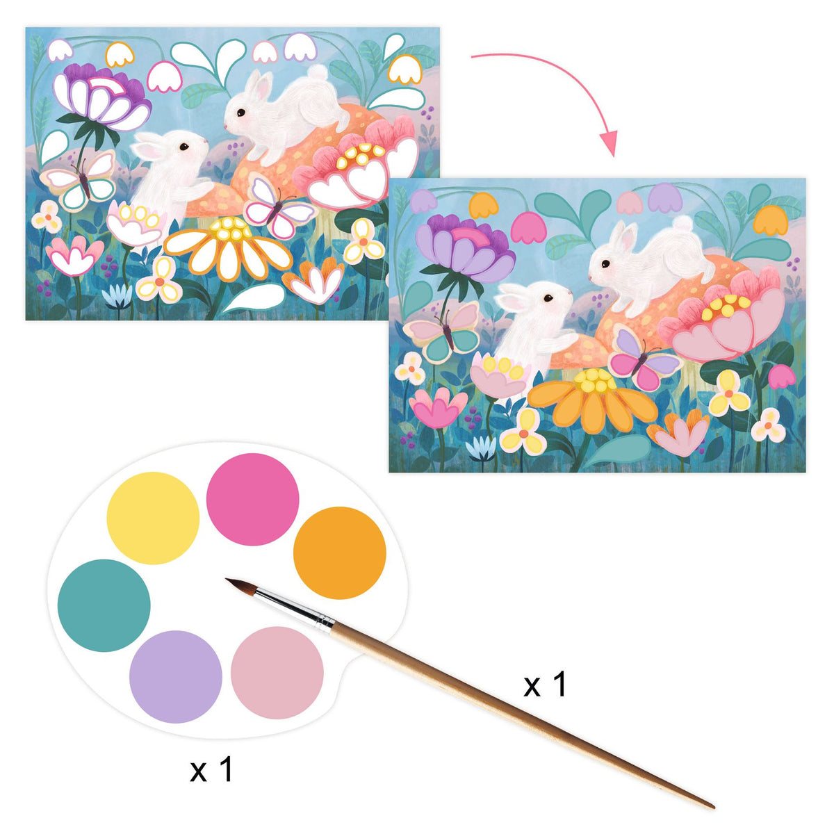 יצירה - ערכה גדולה יער קסום