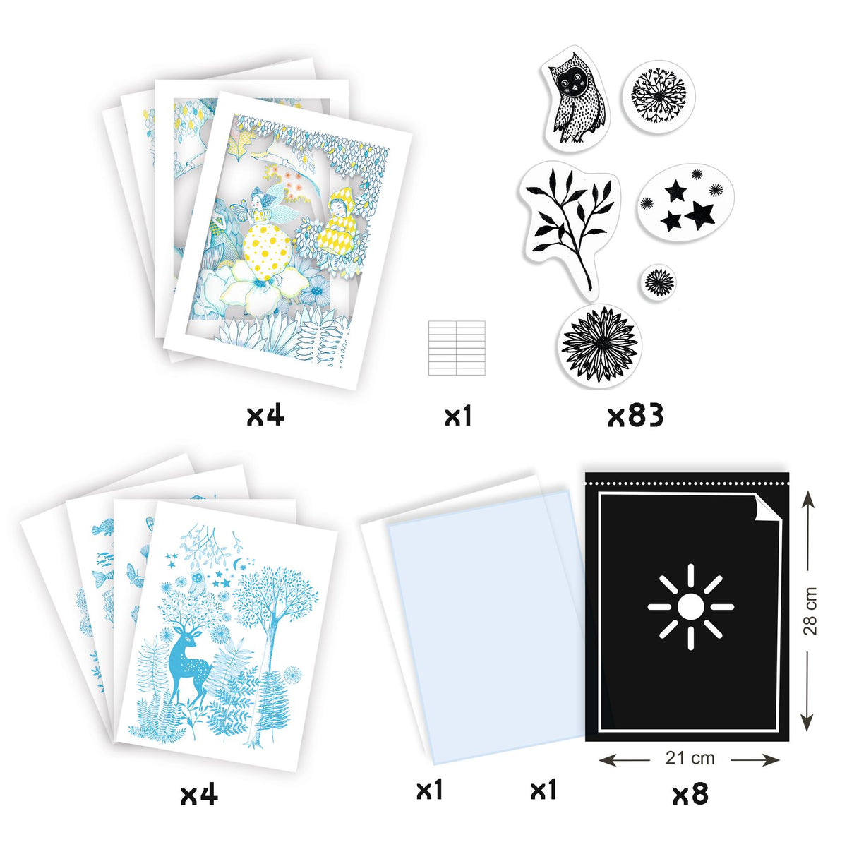 יצירה - פיתוח תמונות אור הירח