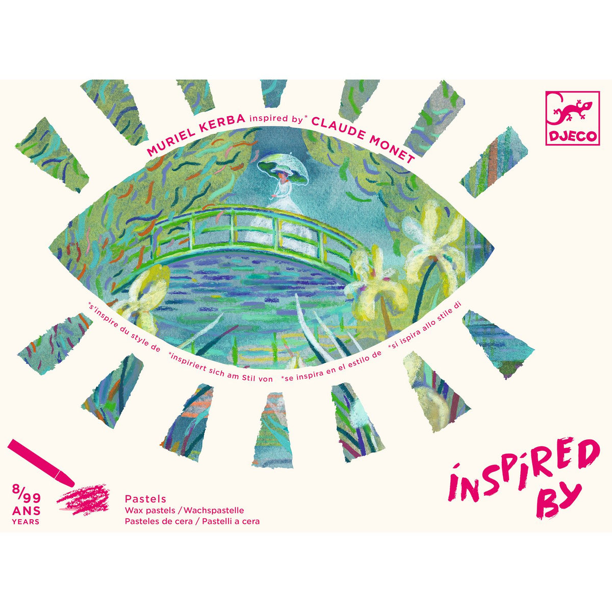 יצירה בהשראת אמנים -  קלוד מונה